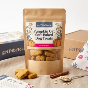 Pumpkin Oat Soft-Baked Dog Treats